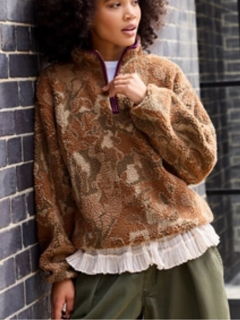 Urban outfitters BDG Camo Fleece